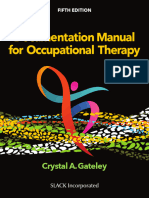 Documentation Manual For Occupational Therapy 5nbsped 1638220603 9781638220602 Compress