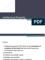 Topic 5 INTELLECTUAL PROPERTY