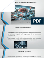 El Aprendizaje en Inteligencia Artificial (IA)