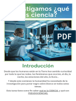 Investigamos ¿Qué Es Ciencia?: Introducción