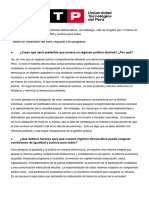 Semana 14 - Tema 01 - Tarea - ¿Es Preferible La Democracia