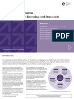 School Evaluation Domains and Standards