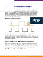 Monostable Multivibrator Gate Notes 57