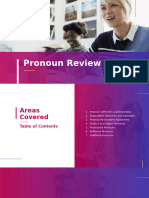 Pronoun Review