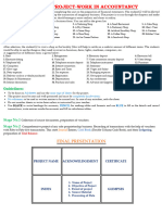 Accountancy Project - Xi