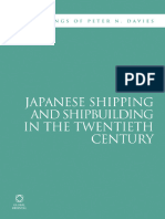 Japanese Shipping and Shipbuilding in The Twentieth Century