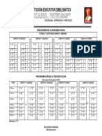 3 Programacion Tercera Fecha y Resultados 2fecha