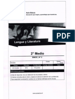 Ensayo #2 Simce Lengua y Literatura (2º Medio)