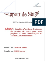 Rapport de Stage ELIDRYSY