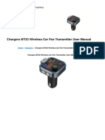 bt23 Wireless Car Fan Transmitter Manual