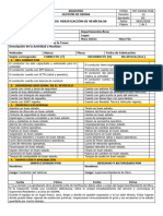 Lista de Verificación de Vehículos