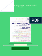 (Ebooks PDF) Download Microeconomic Policy A New Perspective Clem Tisdell Full Chapters