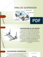 Sistemas de Suspension Entregar