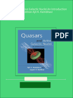 (Ebooks PDF) Download Quasars and Active Galactic Nuclei An Introduction 1st Edition Ajit K. Kembhavi Full Chapters