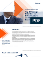 Gartner - Top 3 Strategic Priorities For Infrastructure and Operations Leaders (2024)