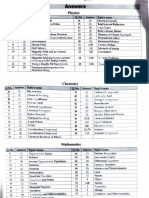 Solutions Mock Test 3 - PCM