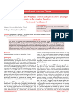 Knowledge Attitude and Practices On Human Papilloma Virus Amongst Females in Developing Countries