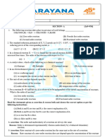 Inr SR Cbse Chemistry Assignment - 2 Q.P