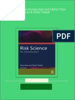 Ebooks File Risk Science An Introduction 2nd Edition Terje Aven & Shital Thekdi All Chapters