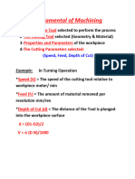 4-Fundamental of Machining