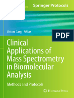 Clinical Applications of Mass Spectrometry in Biomolecular Analysis (2016)