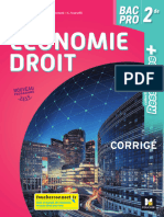 Corrige Economie-Droit 2de Bac Pro - Ed 2019