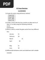 HY Exam Revision (11/9/2024)