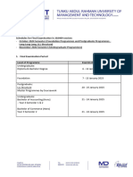 Schedules For Final Exam Nov 2024 Semester