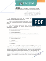 LEI #589/2022,: de 17 de Fevereiro de 2.022