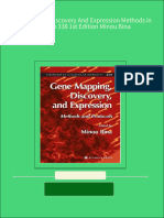 (Ebooks PDF) Download Gene Mapping Discovery and Expression Methods in Molec Bio 338 1st Edition Minou Bina Full Chapters