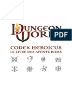 Dungeon World - Codex Heroicus VF