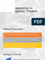 Operating Theathre, Surgical Draping, Basic Surgical Skill