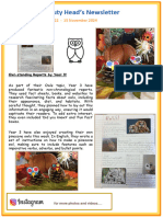 Deputy Head's Newsletter 22 - 15 November 2024