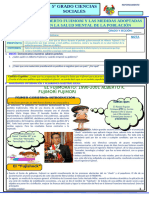 Sesión #30 - Iv Bimestre - Vii Unidad - Actividad - El Perú en Los Ultimos 50 Años - Gobierno de Fujimori