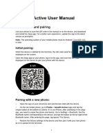Amazfit Active User Manual: Connection and Pairing