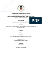 La Integración de Alimentos Funcionales en La Agroindustria ARANA