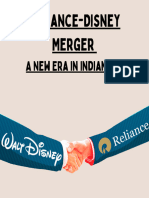 Reliance Disney Merger