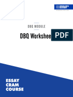 HH Cram Course DBQ WORKSHEET