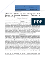 Therapeutic Potential of Olax Subscorpioidea Root Extracts in Managing Inflammatory Conditions: A Preclinical Study (WWW - Kiu.ac - Ug)