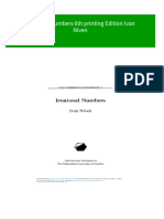 Instant Ebooks Textbook Irrational Numbers 6th Printing Edition Ivan Niven Download All Chapters