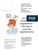 CSS - Niv2 - Exercices Supplémentaires