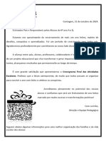 COMUNICADO FINAL 6º Ano