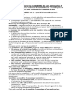 Comment Améliorer La Rentabilité de Son Entreprise