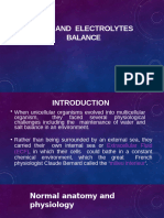 Fluid and Electrolyte Balance