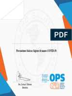 Precauciones Básicas Higiene de Manos (COVID 19) - Certificado Del Curso 2162848