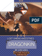 Lost Omens Ancestries - Dragonkin