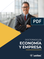 Brochure Doctorado Economia Empresas