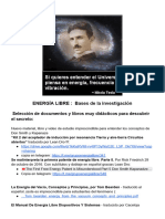 ENERGÍA LIBRE - Bases de La Investigación - Documentos para Descubrir El Fenomeno