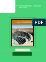 Guidelines For Open Pit Slope Design 1st Edition John Read Download PDF