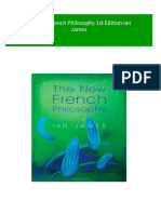 Immediate Download The New French Philosophy 1st Edition Ian James Ebooks 2024